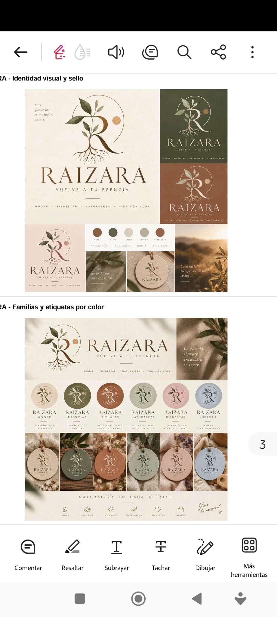 Sello original RAIZARA Hogar