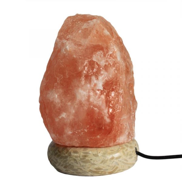 Lámpara de sal natural USB de calidad - 11,5 cm — MULTICOLOR