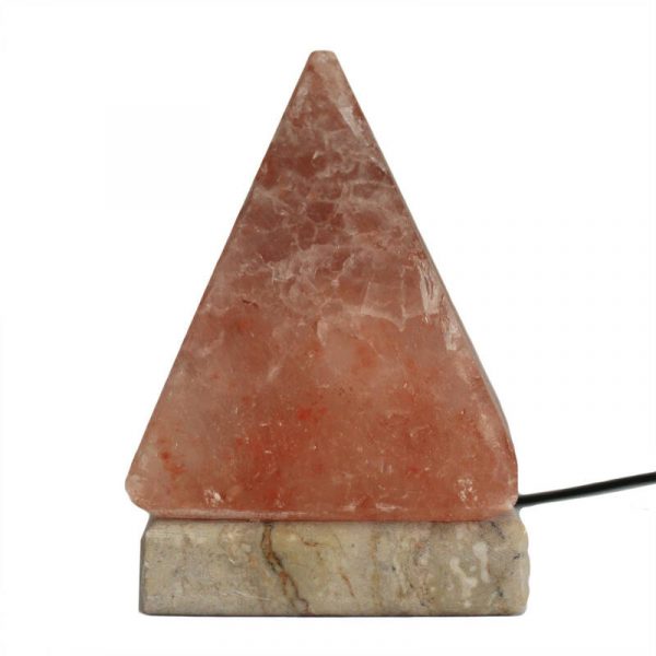 Lámpara de sal natural USB de calidad - 9 cm — MULTICOLOR