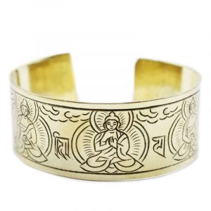 Pulsera Mantra Armonía Tibetana Cinco Budas