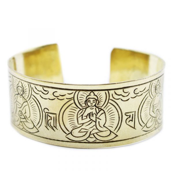 Pulsera Mantra Armonía Tibetana Cinco Budas